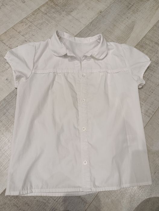 Блуза біла для дівчинки, 134р.