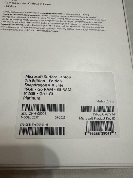 Ноутбук microsoft surface 15