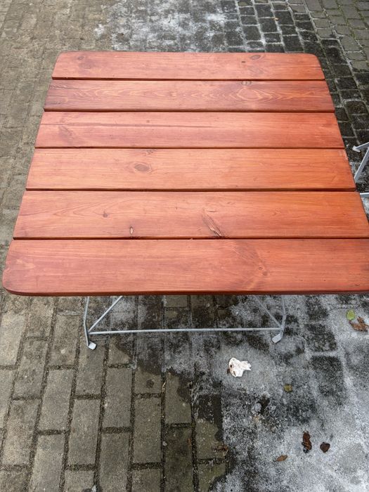 Zestaw krzesel ogrodowych plus stolik