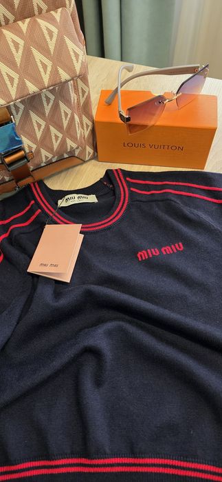 Кофточка з коротким рукавом MiuMiu