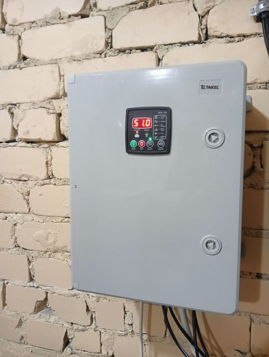 Автомат. и ручной запуск генератора на контроллере datakom dkg 150