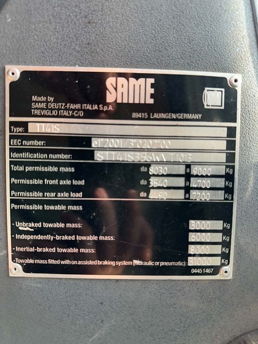 Same iron 130 s Deutz-Fahr