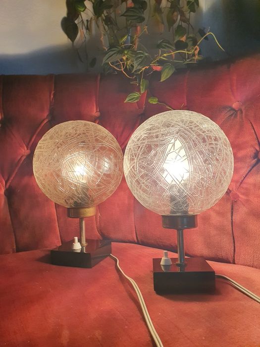 Lampy Lampki nocne vintage space age