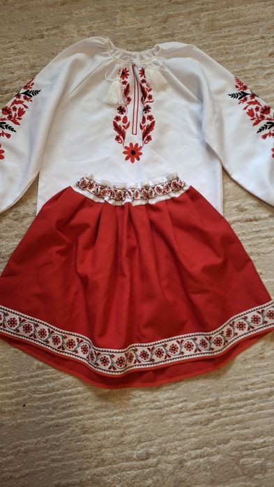 Вишиванка для дівчинки 7-10 років