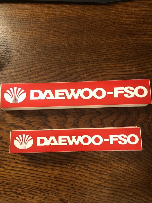 Naklejki Daewoo FSO
