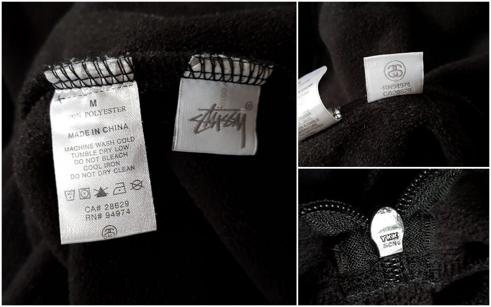 Stussy фліс кофта флісова оригінал M