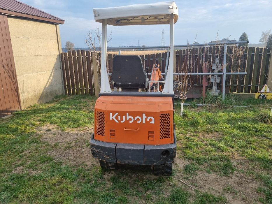 Minikoparka mini koparka Kubota Wynajem wypożyczę