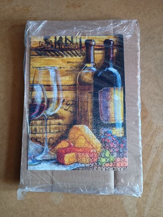 Puzzle ułożone 1500 elementów