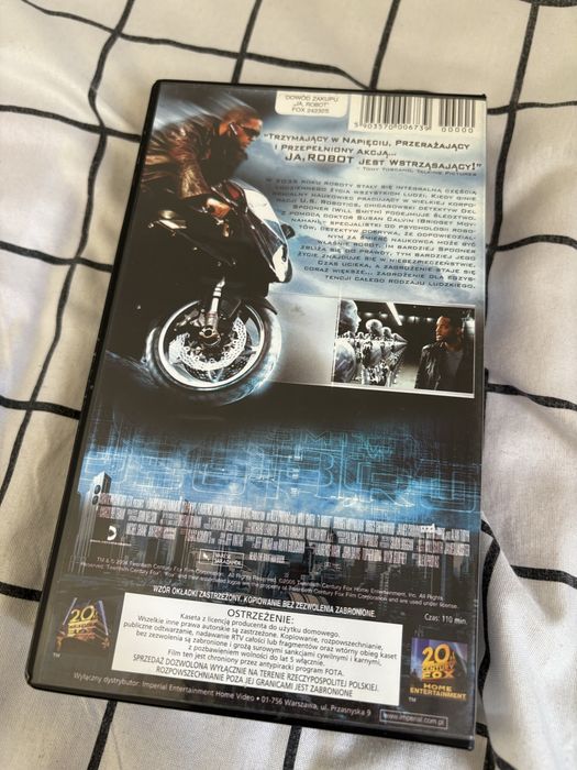 Film Ja robot Will Smith kaseta VHS
