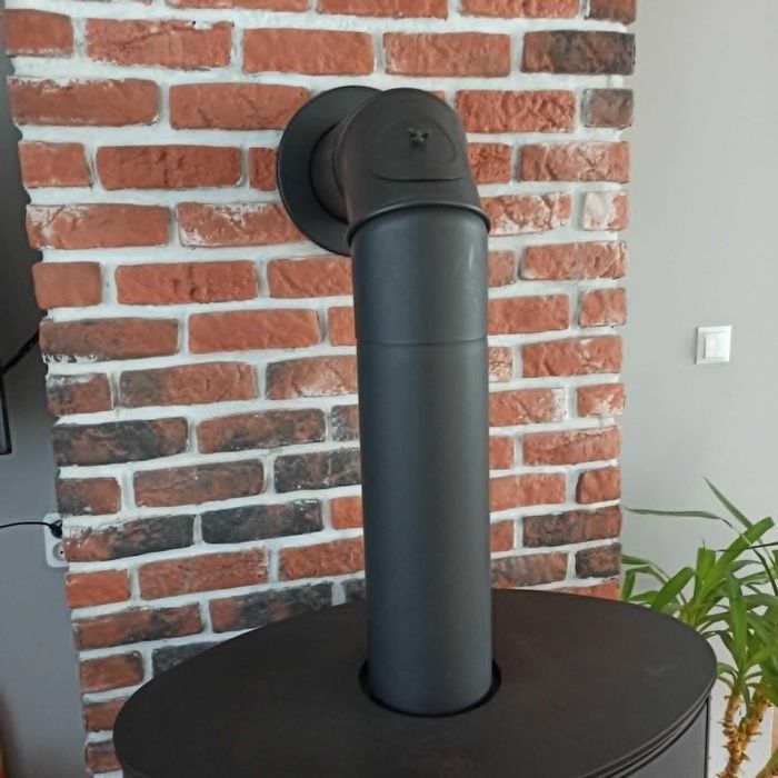 Kominek koza Kratki AB Stal 2 10 kW