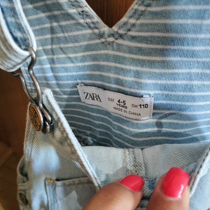 Jardineiras Calçao Ganga Zara 4/5 Anos