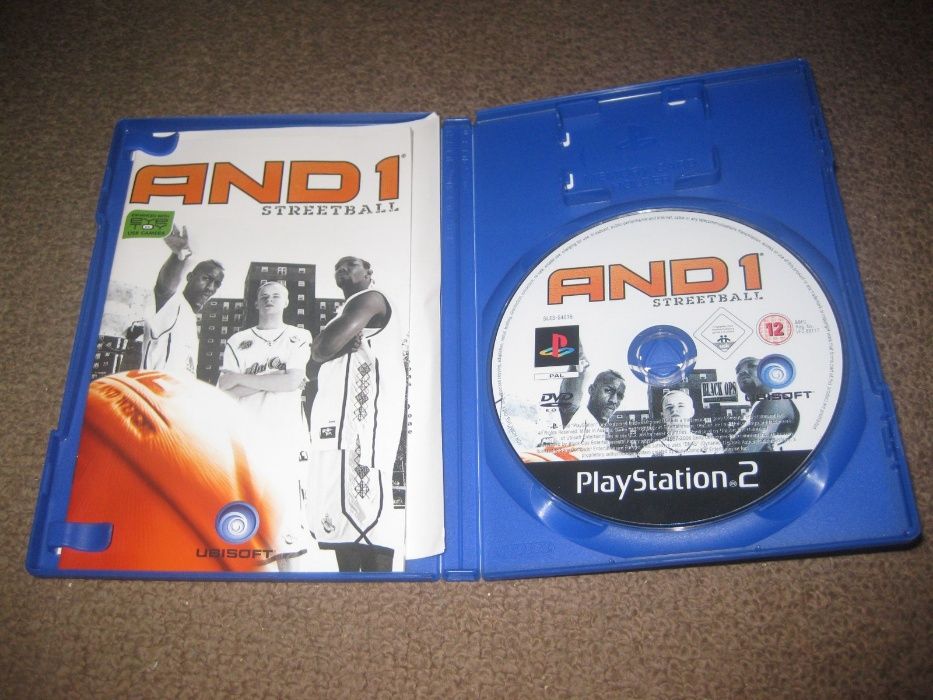 Jogo "AND 1 Streetball" para PS2/Completo!