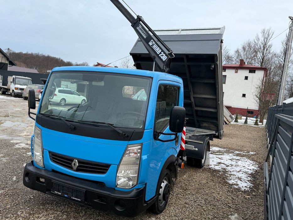 Nissan Cabstar HDS DŹWIG KIPER WYWROTKA IGŁA  HIAB 230 2T  Super Stan DMC do 3,5 T Renault Maxity