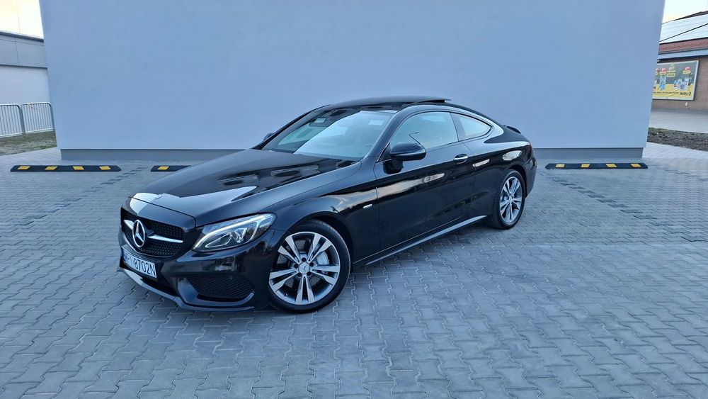 Mercedes-Benz Klasa C Mercedes C300 4-matic coupe pakiet AMG Panorama Dach