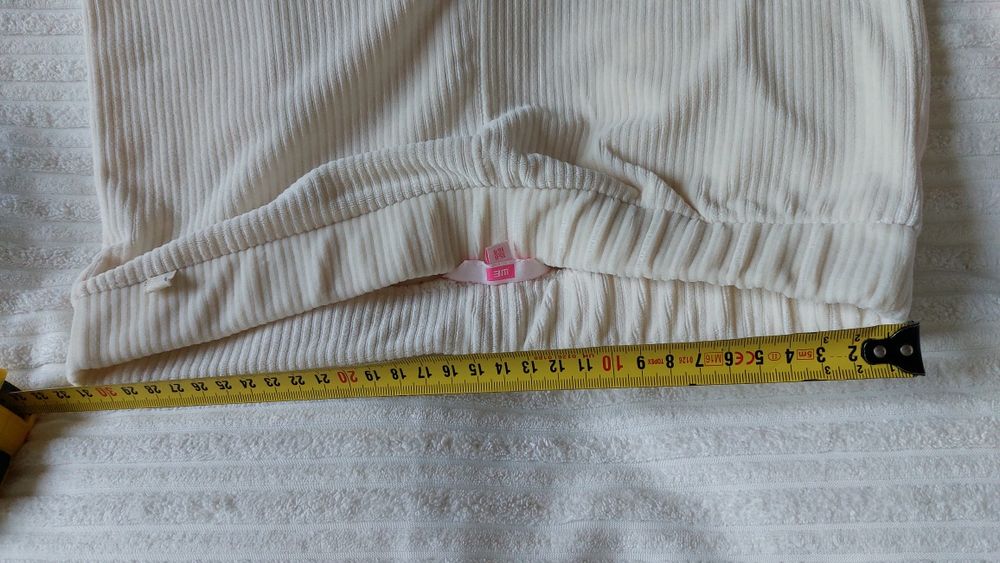 Jeansy wide leg, flare 164cm XS