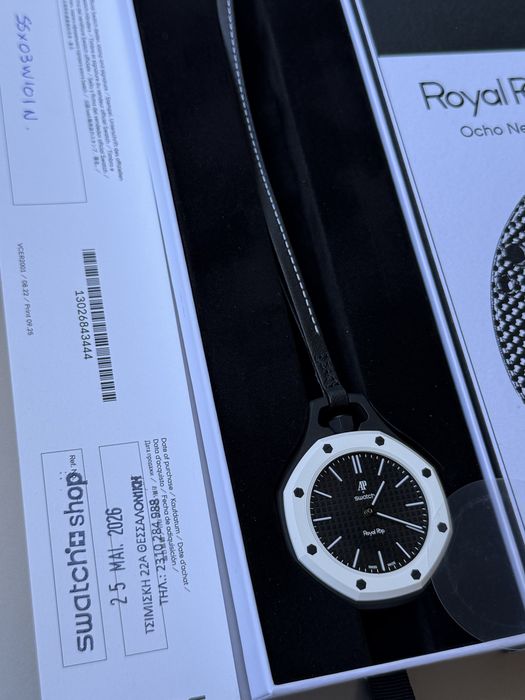 Royal Pop Swatch Audemar ademar Ocho negro в Киеве