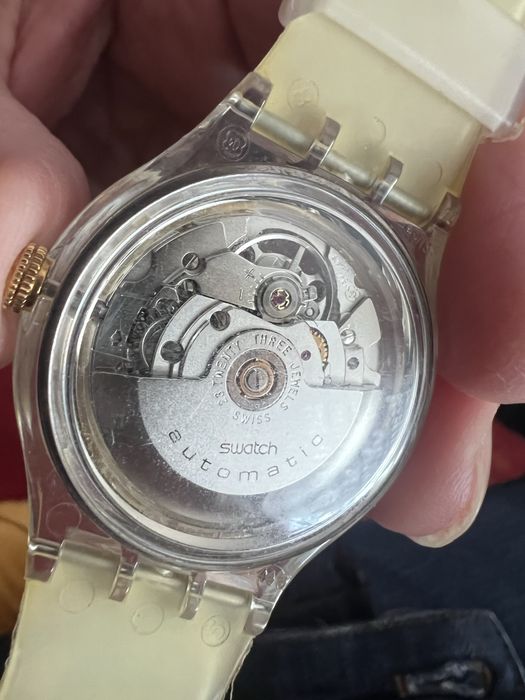 Swatch automatico comemorativo