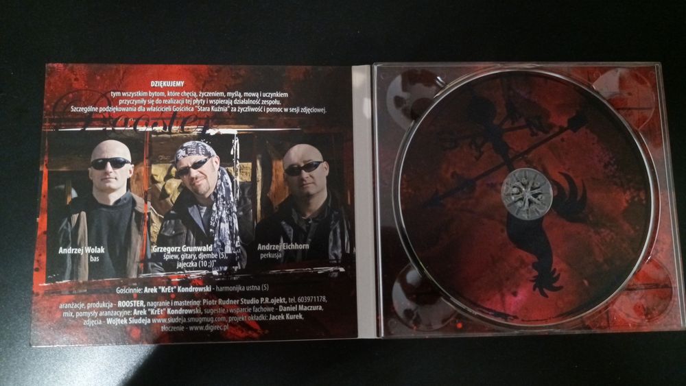 Rooster prosty plan płyta CD
