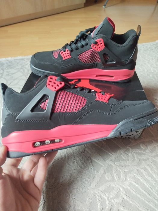 Nowe nike air Jordan 4  Black/red