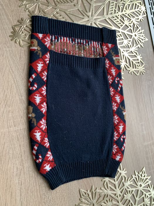 Рождевственская новогодняя кофта на собаку маленькой/средней породы