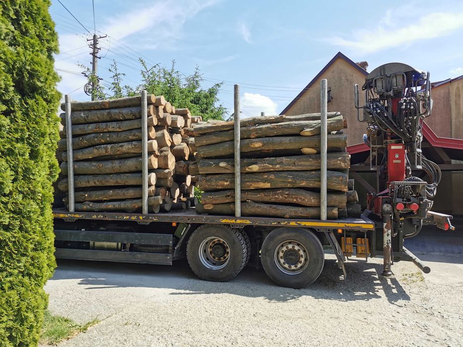 Drewno Opałowe Kominkowe Buk Grab Sezonowany Transport