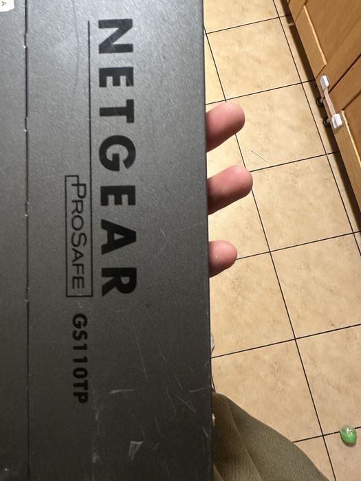 Netgear gs110tp swich POE