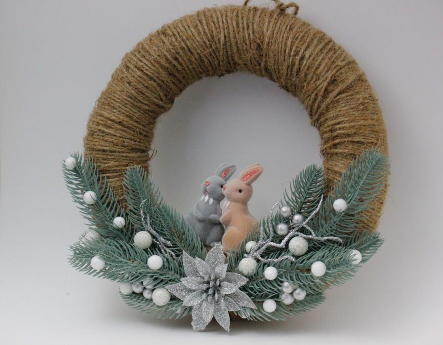 Новорічний вінок,Різдвяний вінок,декор