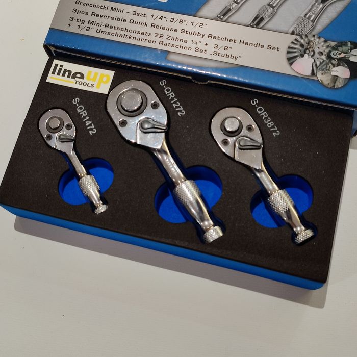 Conjunto de 3 Roquete Mini 1/2 + 3/8 + 1/4 (Com Iva)