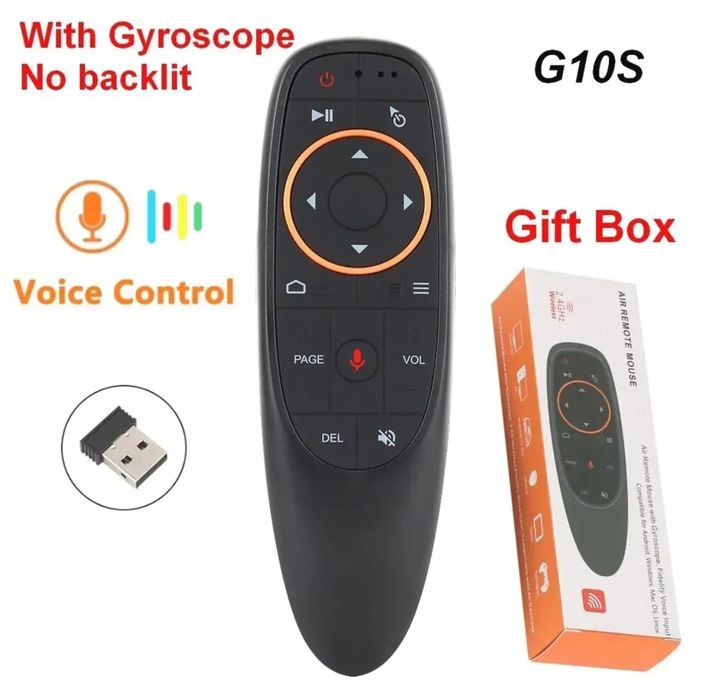 Comandos - G10S Air Mouse Controle
