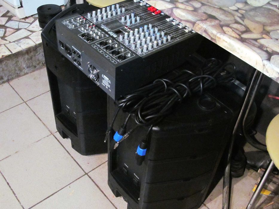 Комплект BIG.. Колонки + Активный пульт.700W