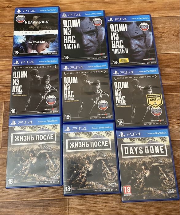 Sony PS4: Fallout, Prey, Орден 1886, Жизнь После, Mad Max, Одни из Нас