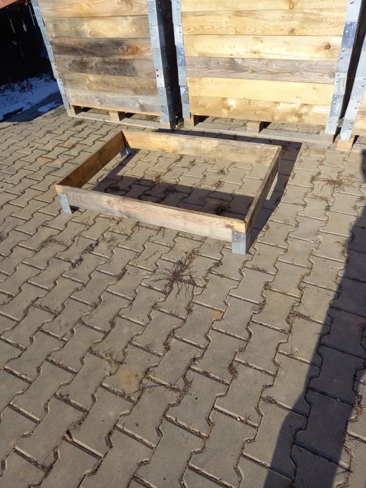 Skrzyniopaleta z nadstawkami