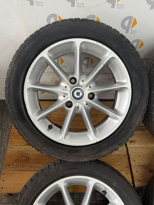 Jantes smart fortwo 451  com pneus