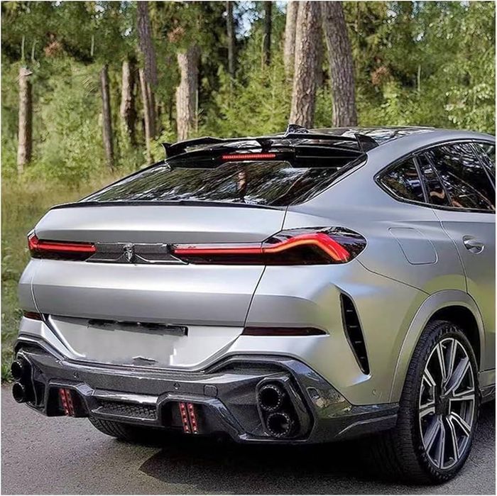 Спойлер BMW X6 G06 накладка на багажник ляду бленда козырек  стекло Х6