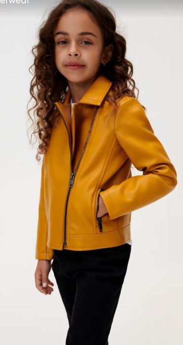 Байкерська куртка косуха для дівчаток