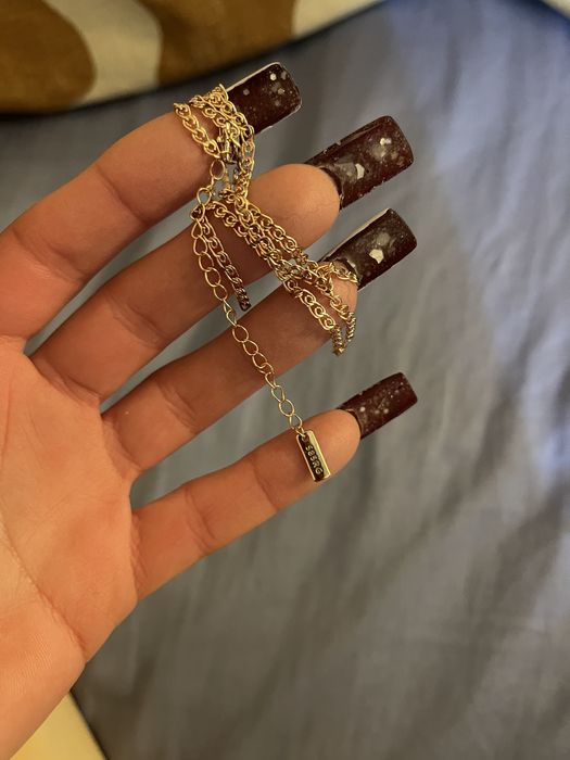 Зотолая цепочка 585 RG порвана