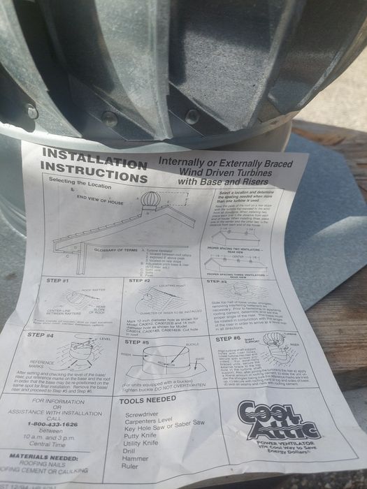 Jirandola de chaminé 50 por 50cm nova  80€