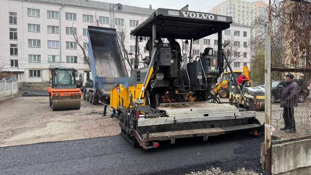 Асфальтування,ямковий ремонт,укладання плитки,укладання асфальту