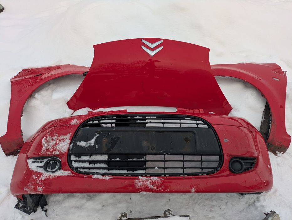 Бампер капот крило фара citroën c1 сітроен ц1