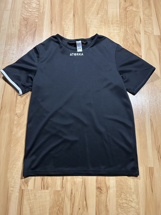 Koszulka sportowa czarna decathlon rozmiar S