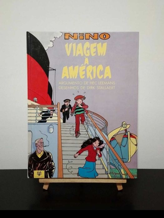 Livro "Nino: Viagem à América" 1993 - 1° Edição