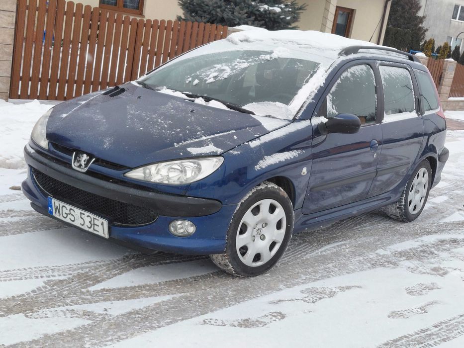 Jedyny w PL 206 z 1.6HDI climatronic PT na rok! Rej PL