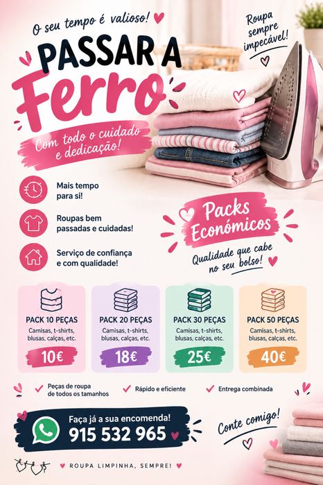 Passo Roupa a ferro