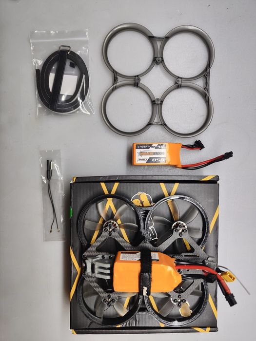 Dron FPV cinewhoop DarwinFPV Cineape25 ELRS 2,5" 2,5 cala LiPo 4s ZEST