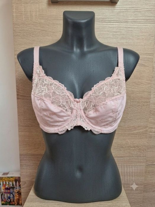 Biustonosz stanik powder pink Marks & Spencer  80 C
