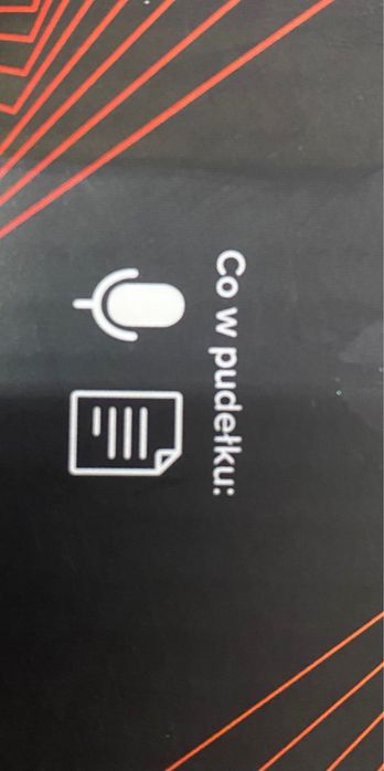 Mikrofon podswietlany