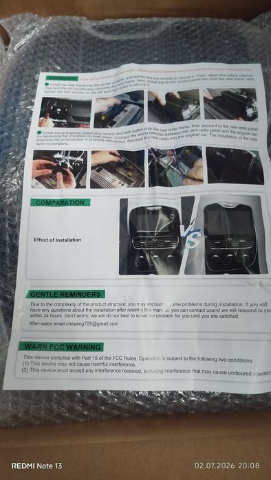 Нова Магнітола 4/64 на Renault Clio IV (2012-2019р) з CarPlay, Android Auto