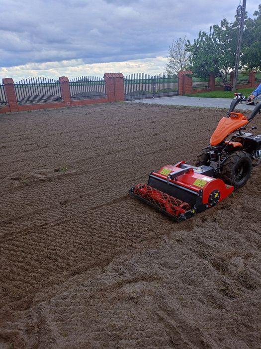 Usługi glebogryzarka separacyjna równanie terenu wertykulacja areacja