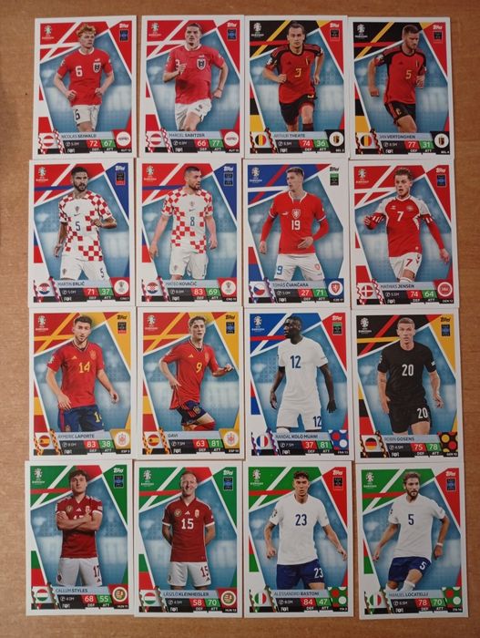 Картки Topps Євро-2024