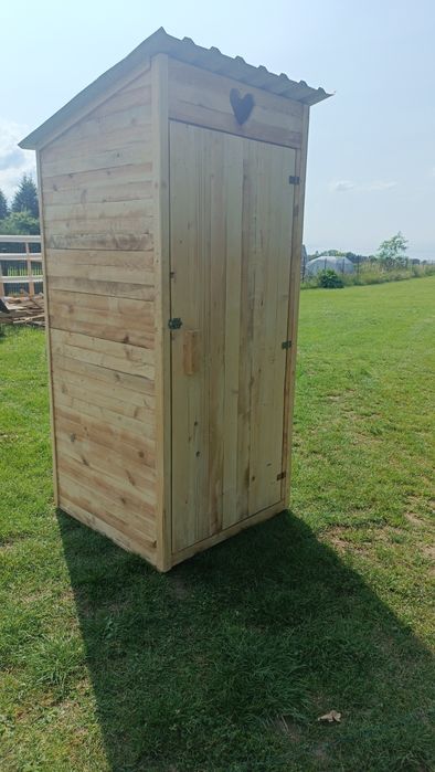 Toaleta WC drewniana przenośna